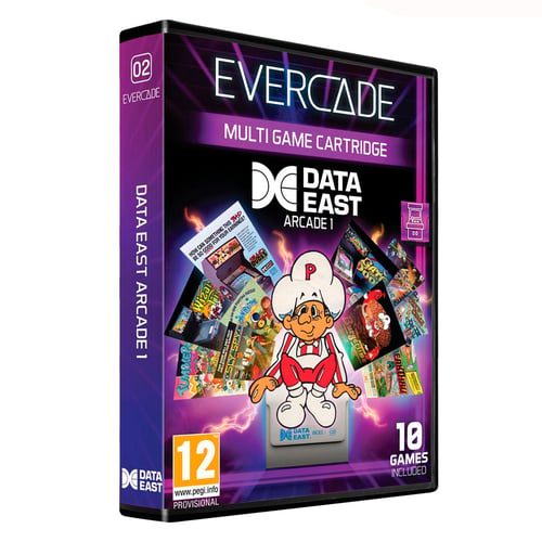 Blaze Evercade Data East Arcade Cartridge 1 - EFIGS - picture