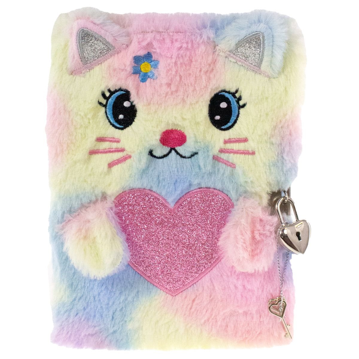 Tinka - Plush Diary - Cat w. Lock (8-802121)_0