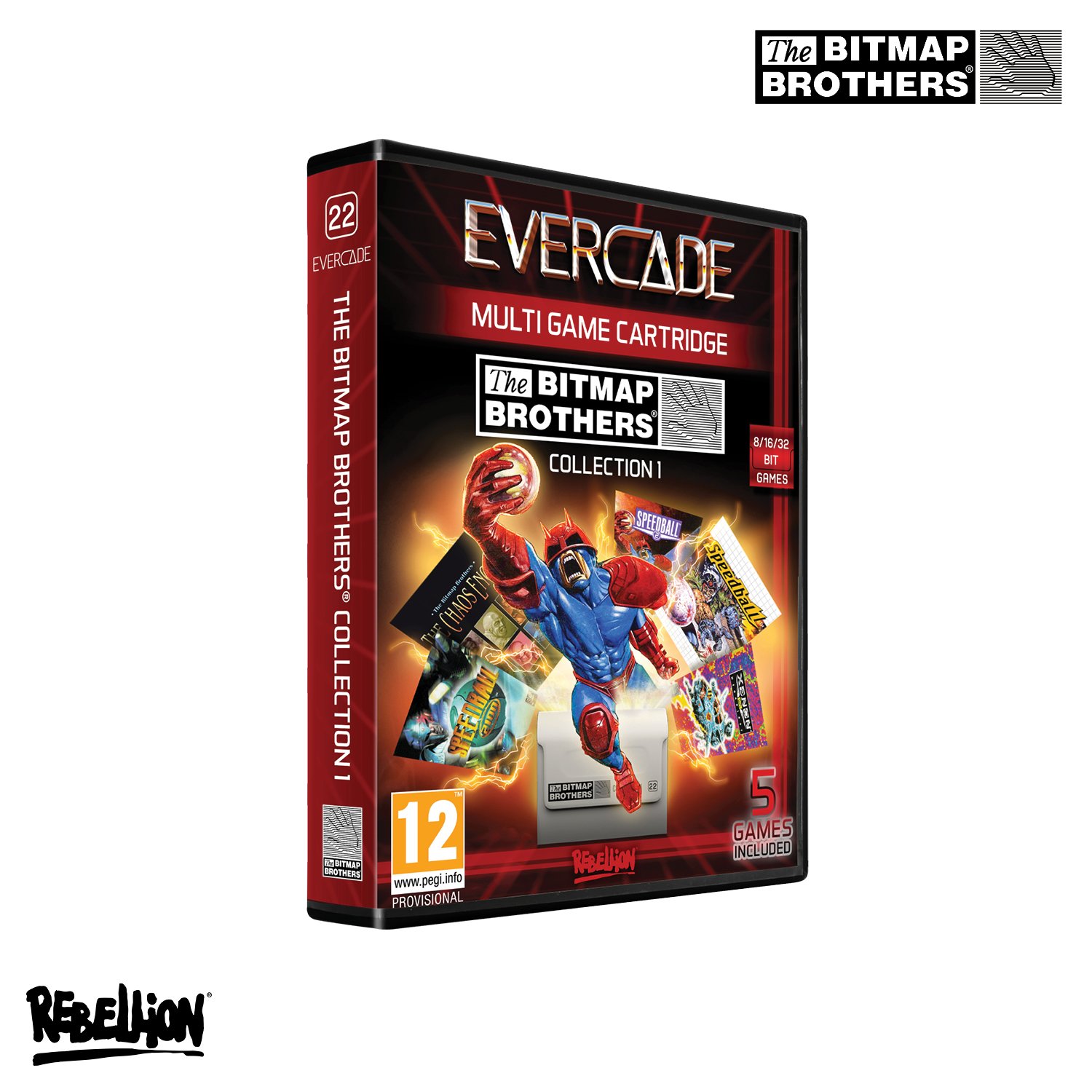 Blaze Evercade Bitmap Brothers Cartridge 1 12+_0