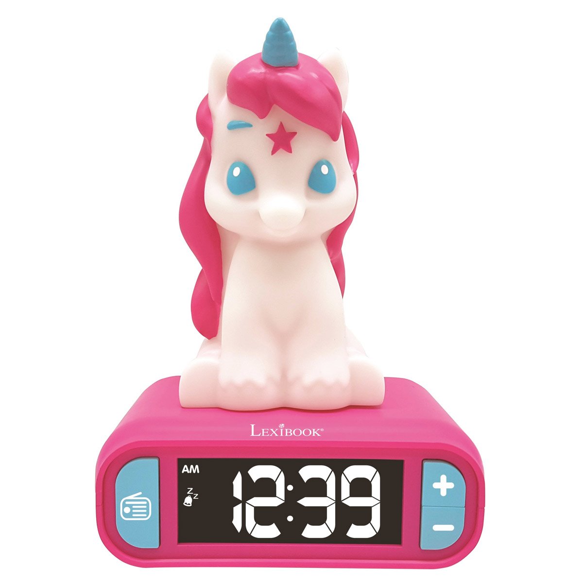 Lexibook - Unicorn Alarm Clock w. Night Light (RL800UNI)_0