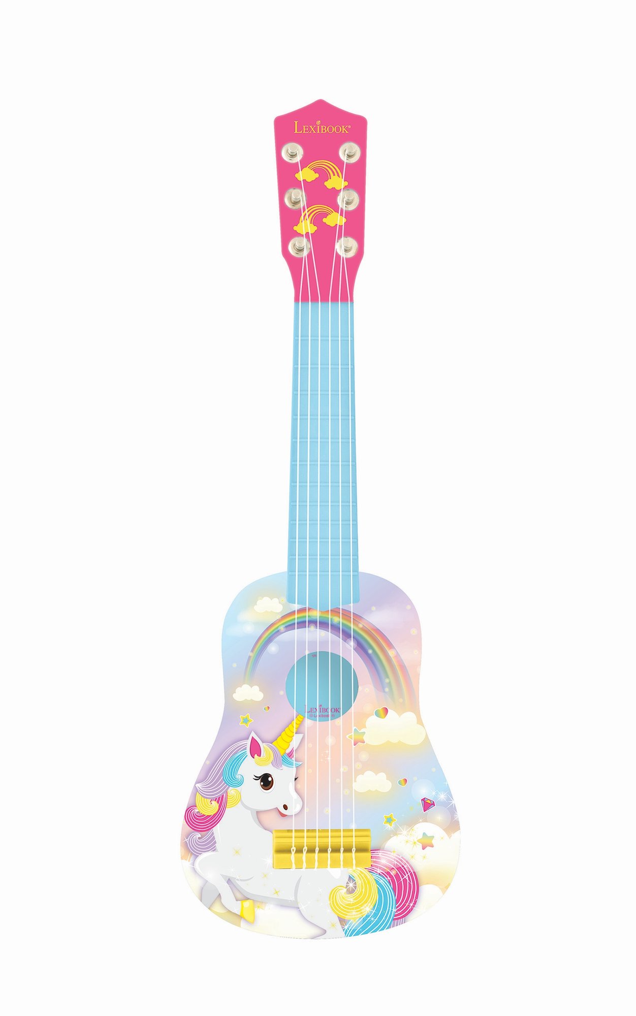 Lexibook - Unicorn - My First Guitar 21 (K200UNI)_0