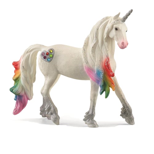 Schleich - Bayala - Rainbow Love Unicorn Stallion (70725) - picture