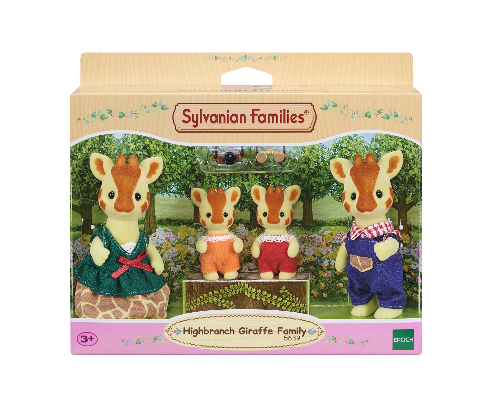 Sylvanian Families - Highbranch Giraffe Family (5639)_0