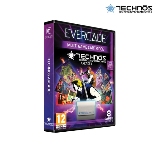 Blaze Evercade Technos Arcade Cartridge 1 - EFIGS_0
