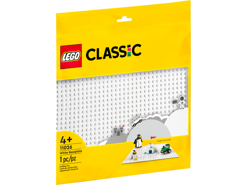 LEGO Classic - White Baseplate (11026)_0