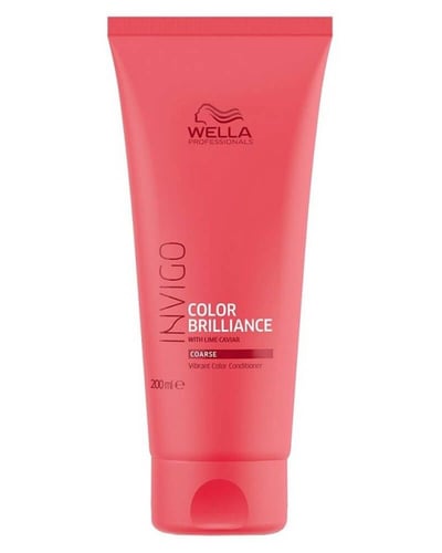 Wella - Invigo Color Brilliance Balsam Kruset Hår 200 Ml - picture