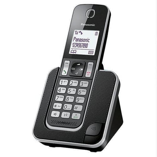Trådløs telefon  Panasonic KX-TGD310SPB Sort_1