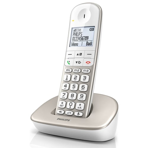 "Trådløs telefon Philips XL4901S/23 1,9"" DECT Hvid"_1