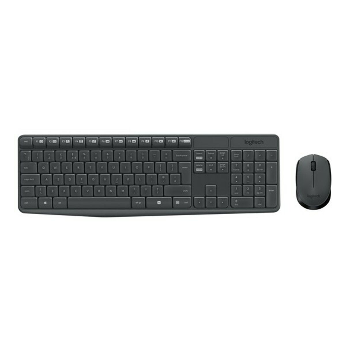 Keyboard and Wireless Mouse Logitech MK235 Black_0