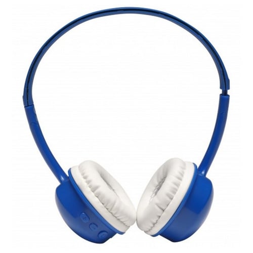 Foldbare hovedtelefoner med bluetooth Denver Electronics BTH-150 250 mAh, Blå - picture