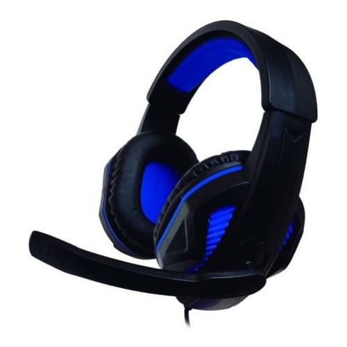 Gaming headset med mikrofon Ps4/xbox Nuwa ST10 Sort Blå_0