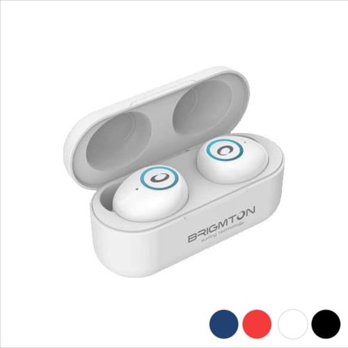 Bluetooth headset med mikrofon BRIGMTON BML-16 500 mAh, Hvid - picture
