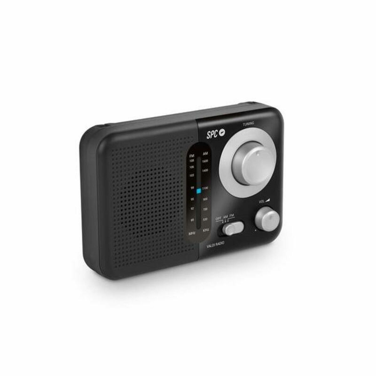 Radio SPC 4590N AM/FM 0,8W NEGRO_4