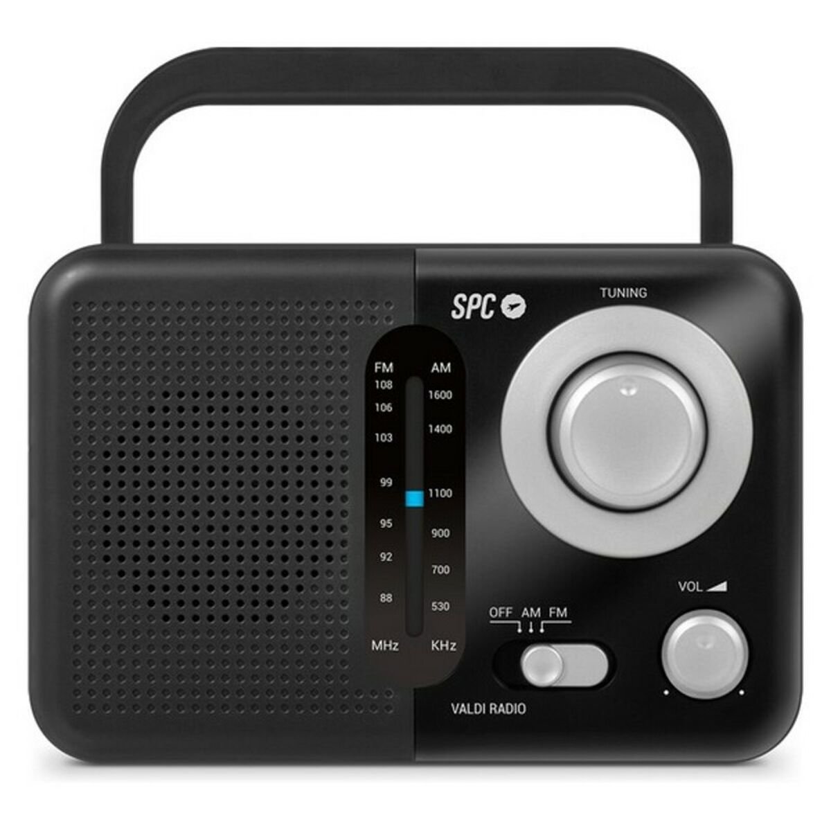 Radio SPC 4590N AM/FM 0,8W NEGRO_8