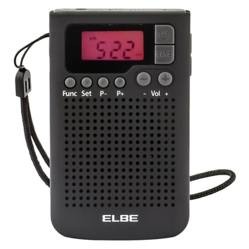 Radiotransistor ELBE AM/FM Svart - picture