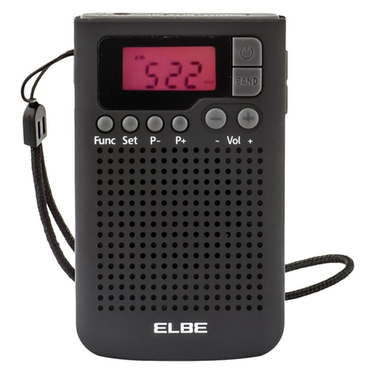 Transistor Radio ELBE AM/FM Black_0