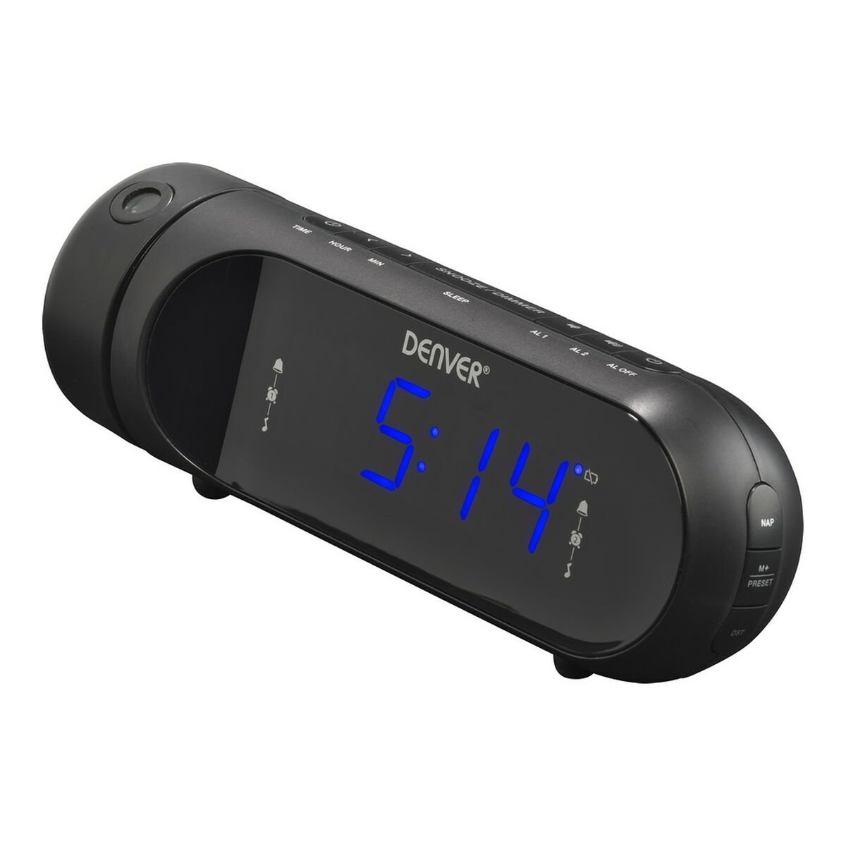 Clock-Radio FM Denver Electronics CPR-700 Black_3
