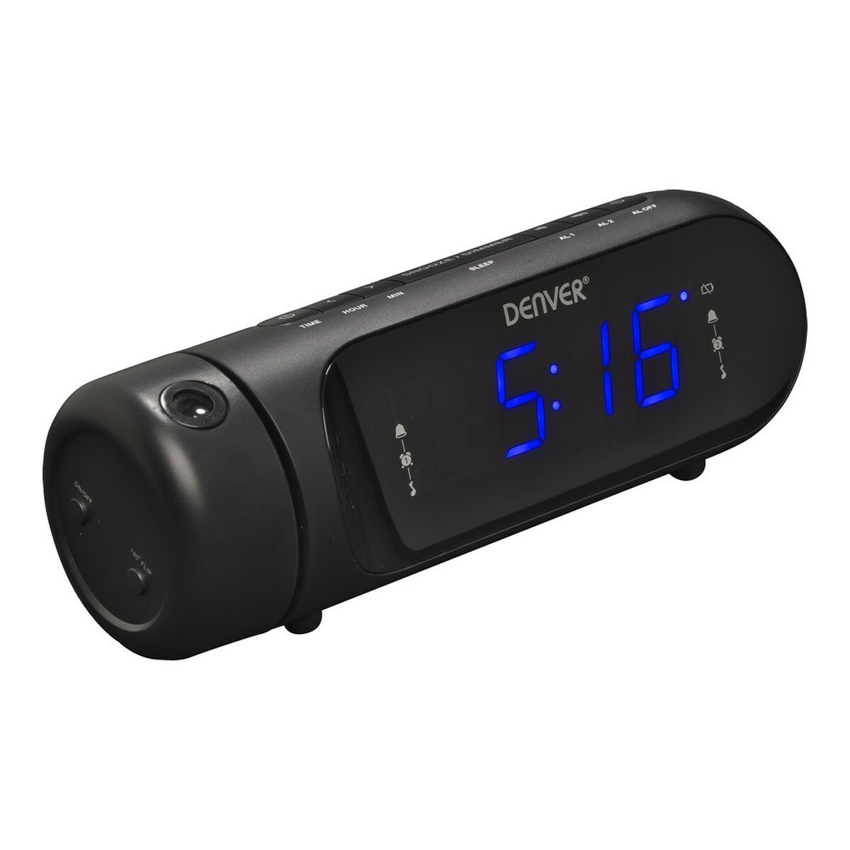 Clock-Radio FM Denver Electronics CPR-700 Black_4