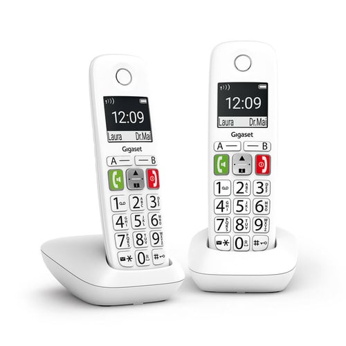 "Fastnettelefon Gigaset E290 Duo Hvid  " - picture