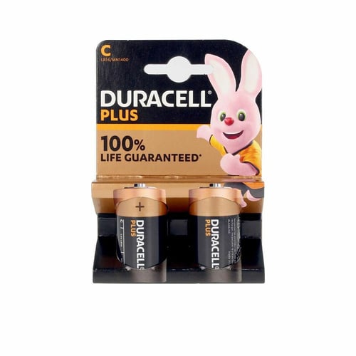 "Alkalinebatterier LR14 DURACELL Plus Power (2 uds)" - picture