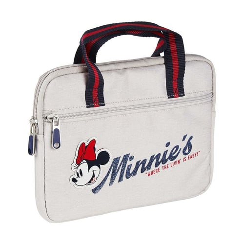 "Laptop Case Minnie Mouse Lysegrå (18 x 2 x 25 cm)" - picture