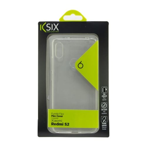 Mobilcover Xiaomi Redmi Note S2 KSIX Flex TPU Gennemsigtig_0