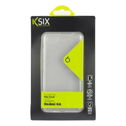 Mobilcover Xiaomi Redmi 6a KSIX Flex TPU Gennemsigtig_2