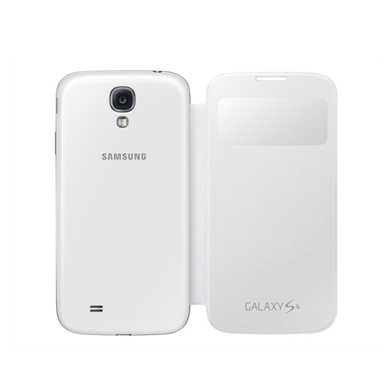 Folio Mobile Phone Case Samsung Galaxy S4 i9500 White_0