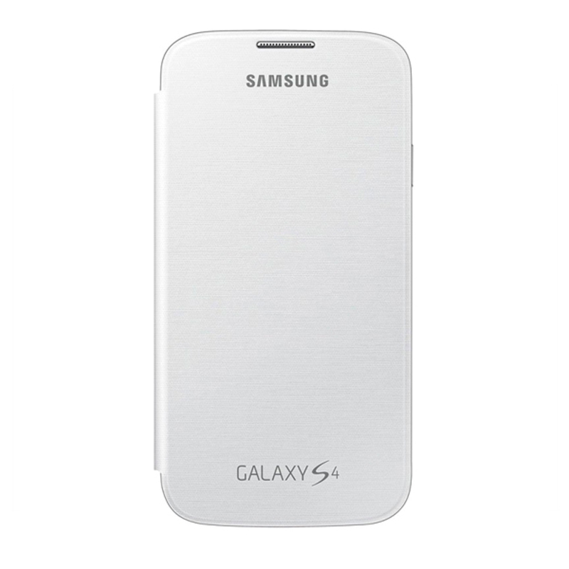 Folio Mobile Phone Case Samsung Galaxy S4 i9500 White_3