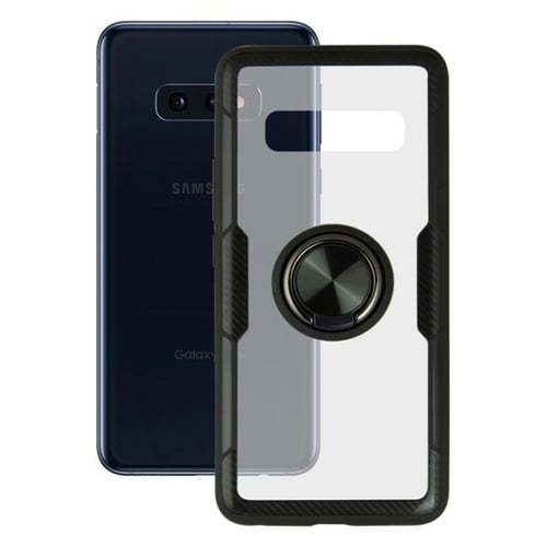 Hus med ring Galaxy S10e KSIX 360 Ring Gennemsigtig_0