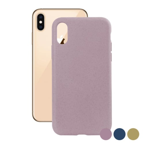 Mobilcover Iphone Xs KSIX Eco-Friendly, Gul_4