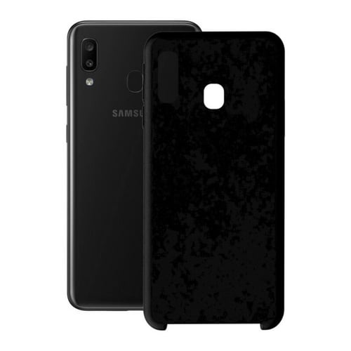 Mobilcover Samsung Galaxy A30 KSIX Soft, Sort - picture