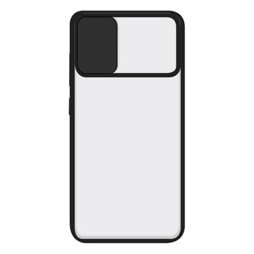 Cover til mobiltelefon med kant af TPU iPhone 12 Pro KSIX Duo Soft Cam Protect Sort - picture