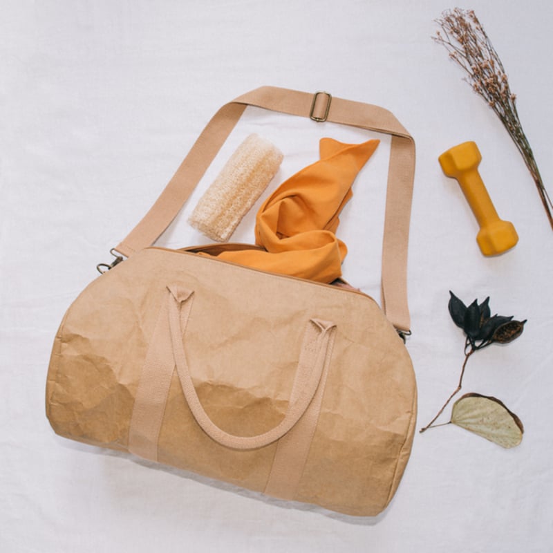 Sports Bag KSIX WeekendBag Eco-friendly kraft paper Brown_3