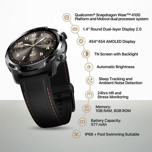 Smartwatch TicWatch Pro 3 GPS 1,4 AMOLED_23