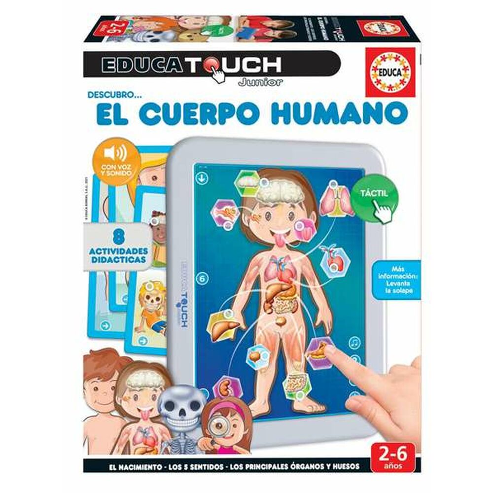 "Interactive Tablet for Children Educa Educa Touch Junior: El Cuerpo Humano"_0