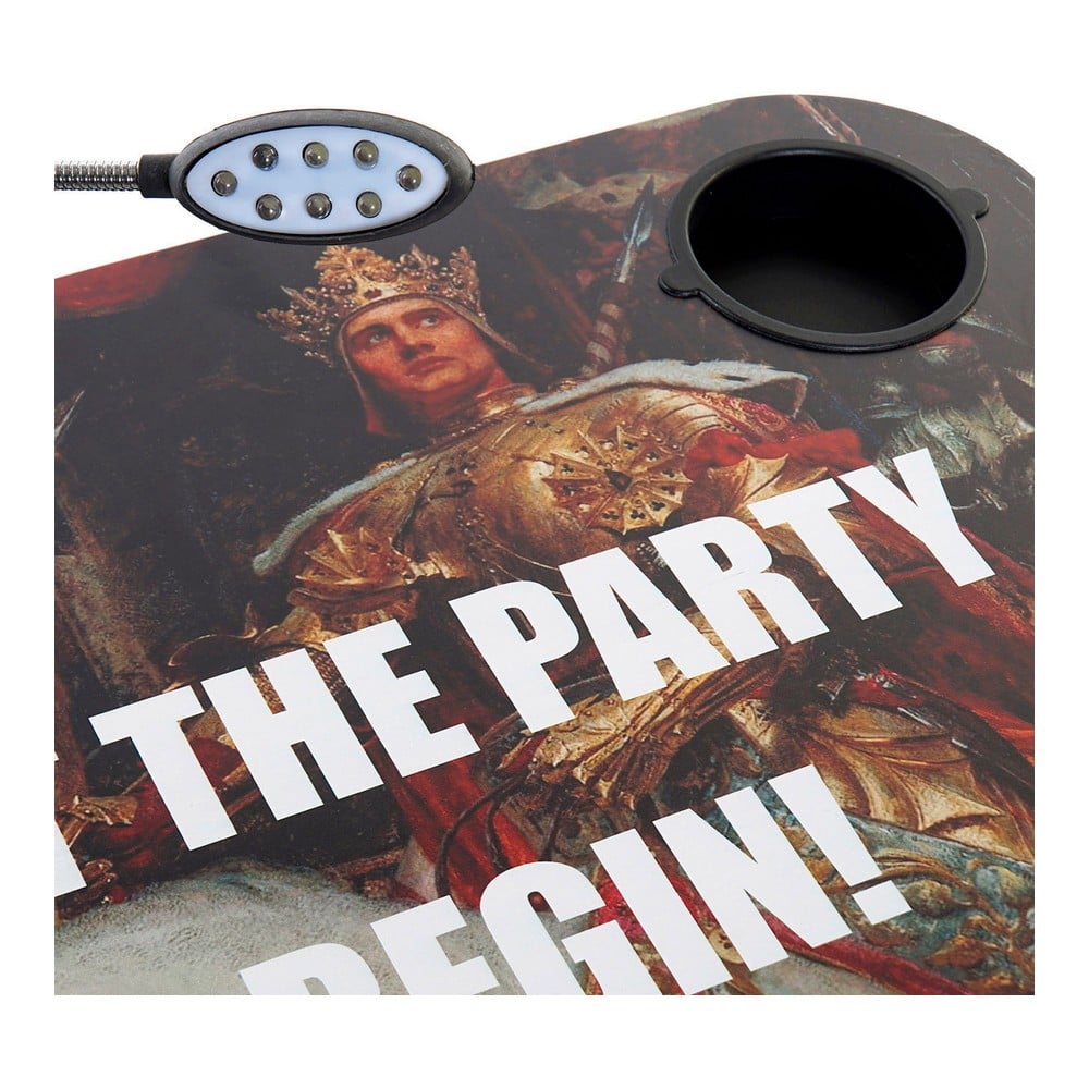 Tray DKD Home Decor Party LED PVC (48 x 38 x 7 cm)_7