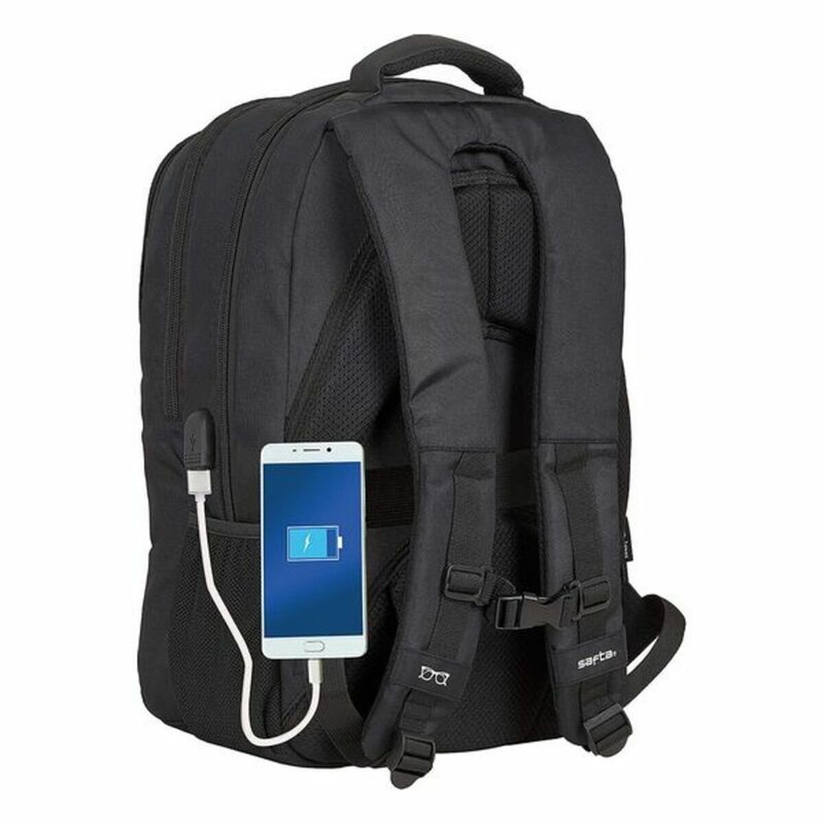 "Rucksack for Laptop and Tablet with USB Output Safta 15,6''"_3