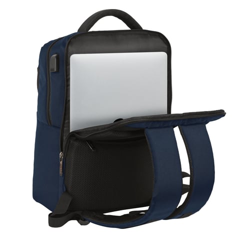 "Laptop rygsæk Safta Business 15,6'' Mørkeblå (31 x 44 x 13 cm)"_3