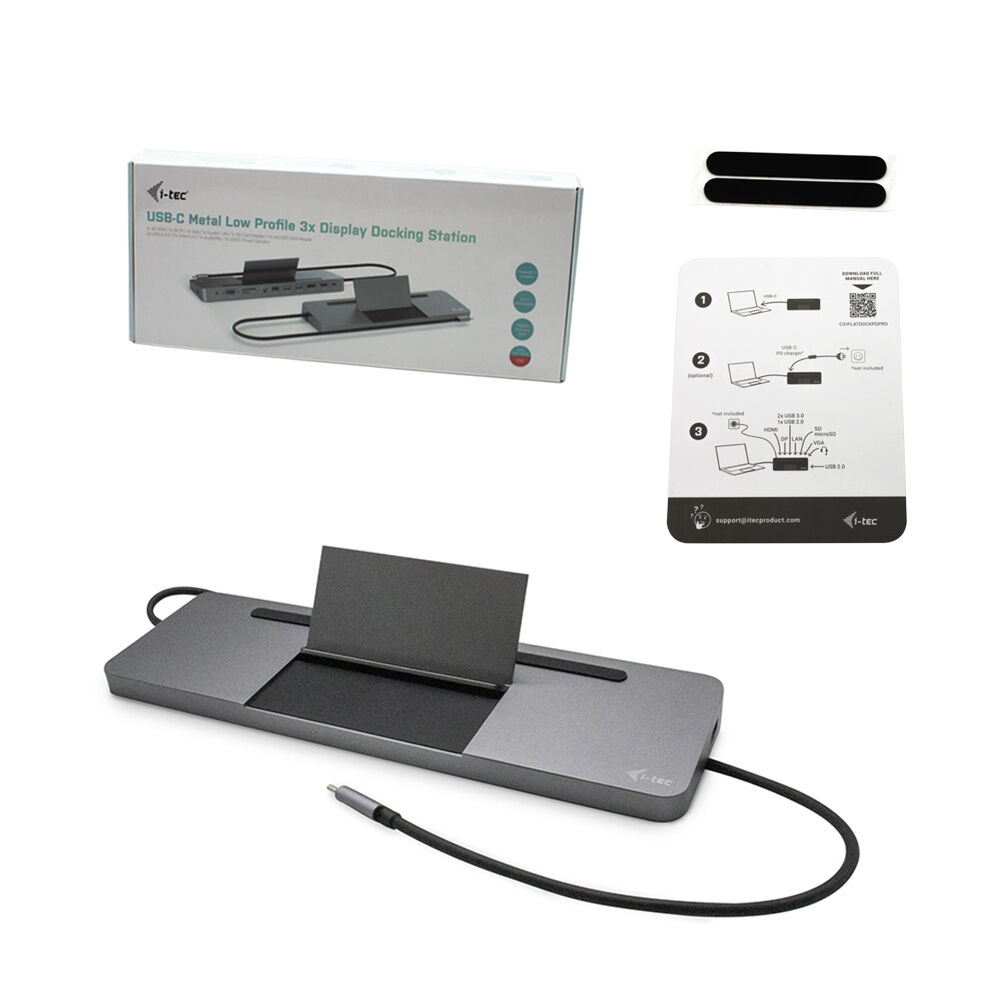 USB Hub i-Tec C31FLATDOCKPDPRO _0