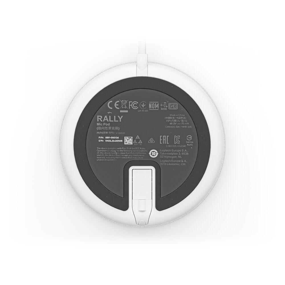 Microphone Logitech 952-000038 White_2