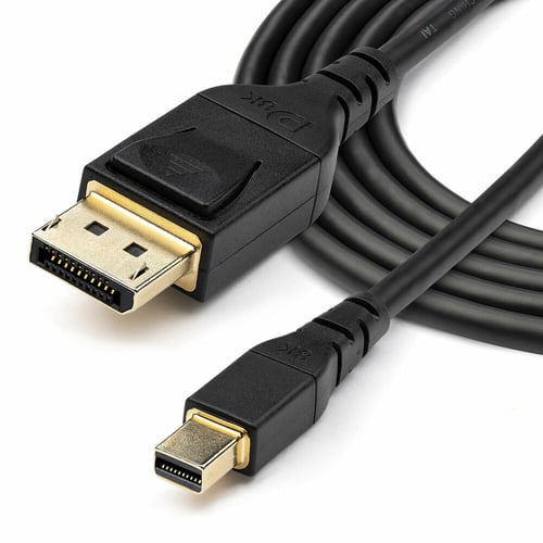 MiniDisplayPort til Displayport kabel Startech DP14MDPMM2MB Sort_4