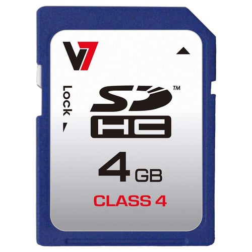 Mikro-SD-hukommelseskort med adapter V7 VASDH4GCL4R-2E  - picture