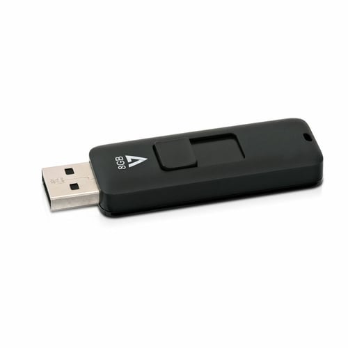 USB stick V7 Flash Drive USB 2.0 Sort 8 GB - picture