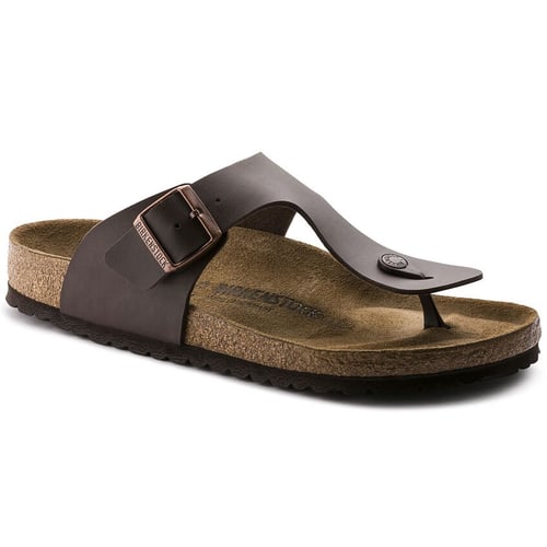 Birkenstock - UNISEX RAMSES Birko-Flor Regular - Mørk Brun - 44_0