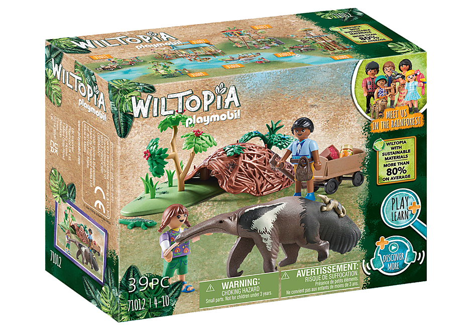 PLAYMOBIL - Wiltopia  - Anteater Care (71012)_0