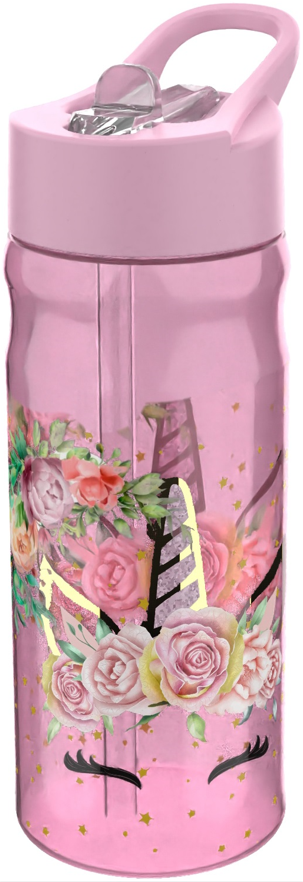 Valiant - Unicorn Flowers - Water Bottle (090208716-21000356)_0