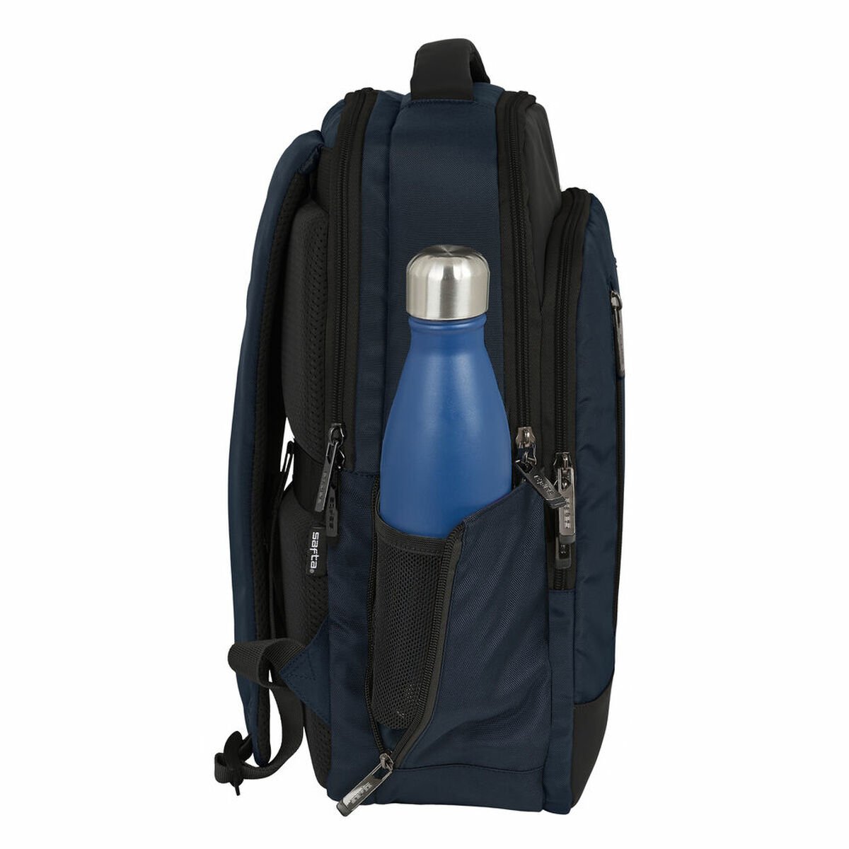 "Rucksack for Laptop and Tablet with USB Output Safta Business Dark blue (29 x 44 x 15 cm)"_9