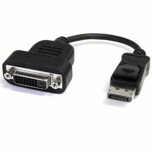 DisplayPort til DVI-mellemstik Startech DP2DVIS Sort_0