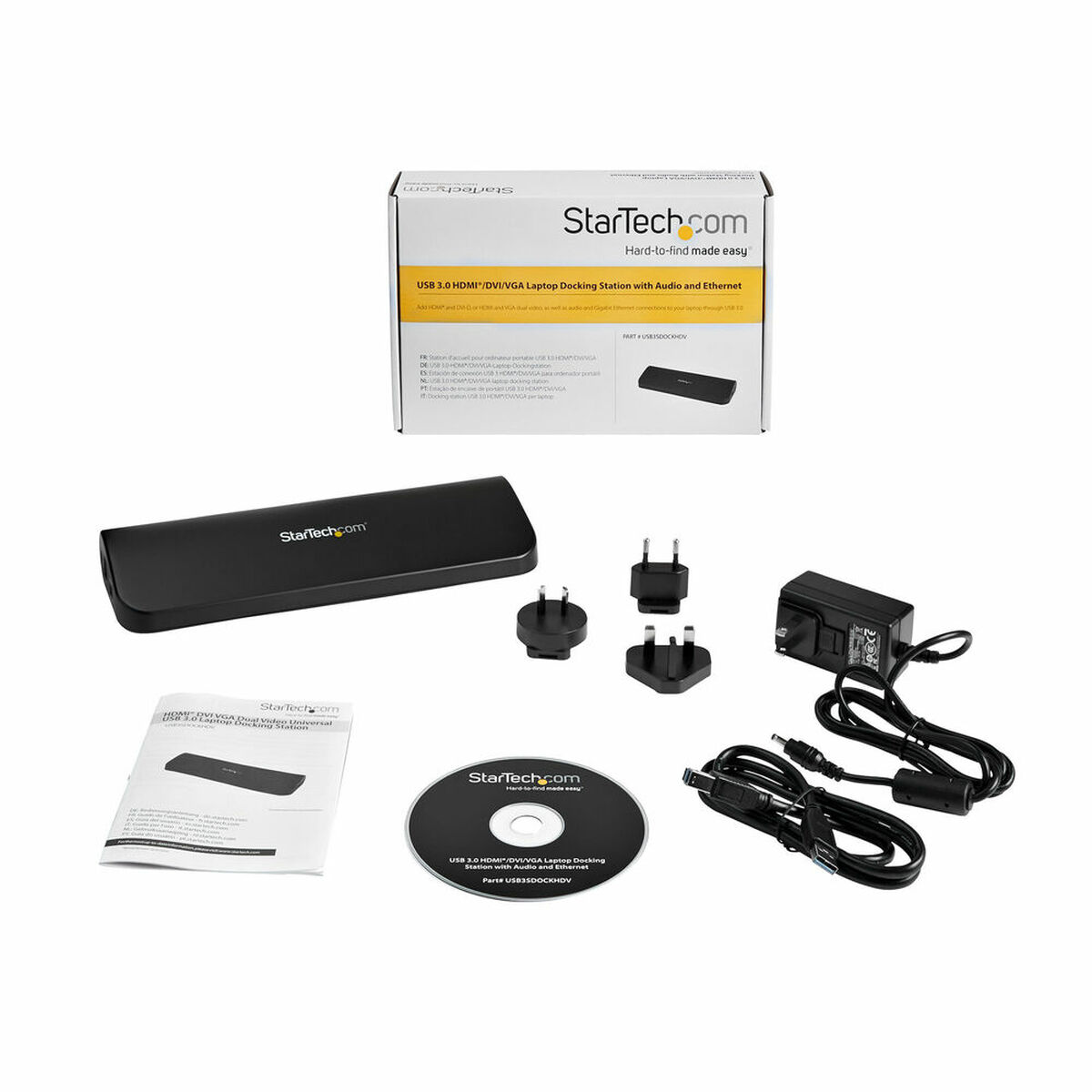 USB Hub Startech USB3SDOCKHDV _1
